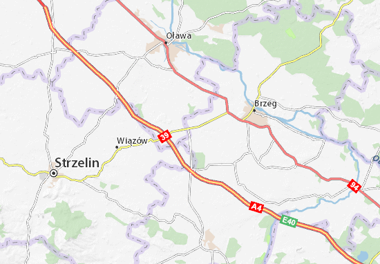 Łukowice Brzeskie Map