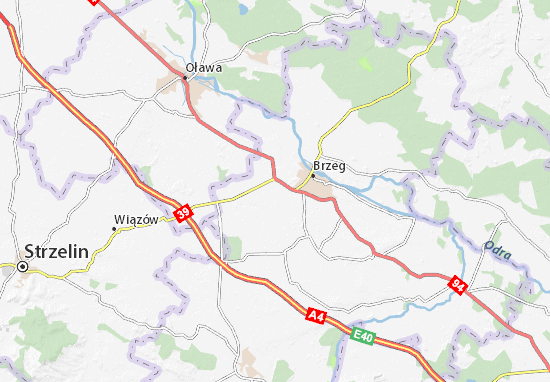 Karte Stadtplan Skarbimierz Osiedle