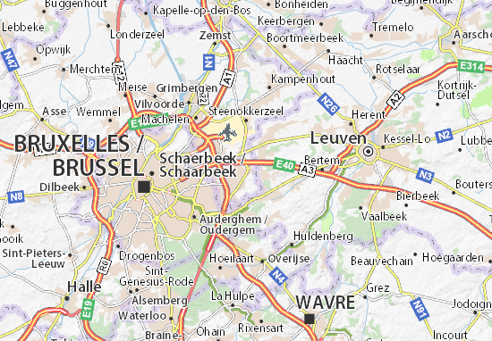 Mapa Sterrebeek