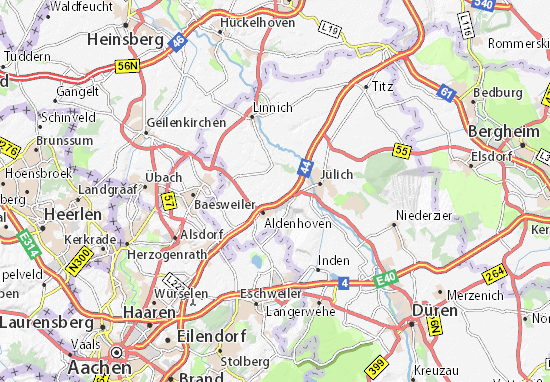 MICHELIN-Landkarte Engelsdorf - Stadtplan Engelsdorf - ViaMichelin