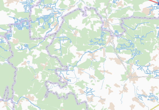 Velyka Hlumcha Map
