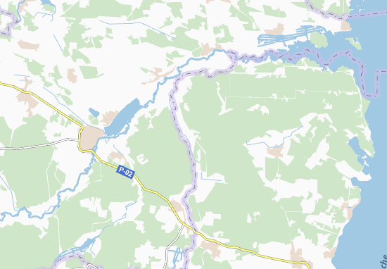 Mapa Vakhivka