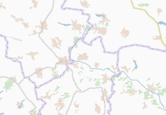 Karte Stadtplan Krasnyi Kolyadyn