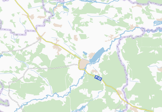 Karte Stadtplan Bolotnya