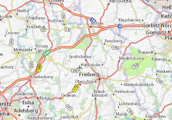 Großschirma Map