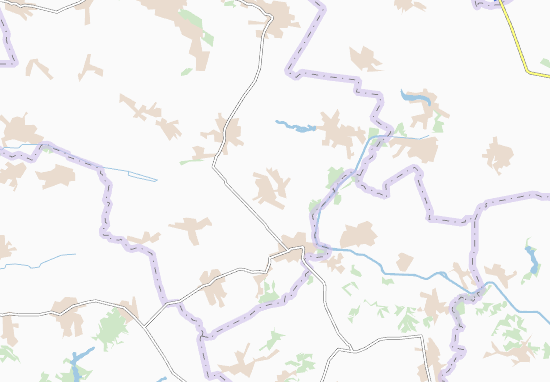 Karte Stadtplan Haivoron