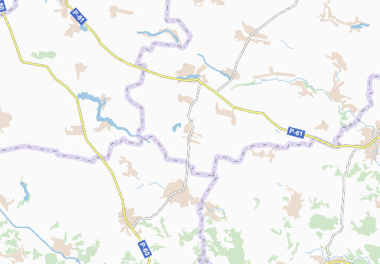 Kaart Plattegrond Khustyanka