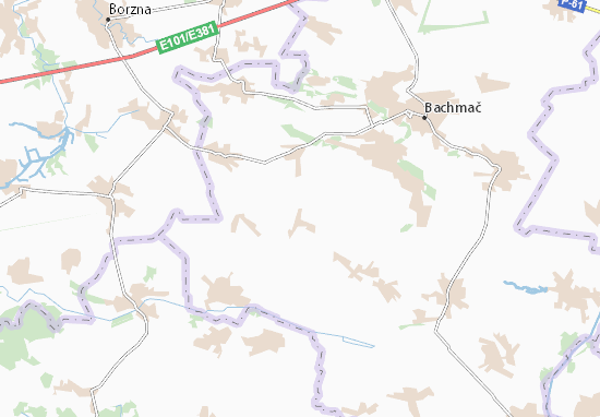 Mapa Varvarivka