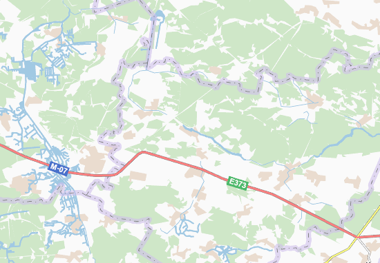 Mapa Chervona Voloka