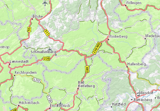MICHELIN-Landkarte Vorwald - Stadtplan Vorwald - ViaMichelin