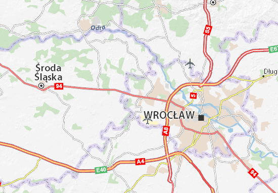 Kaart Plattegrond Leśnica