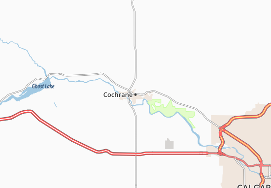 Mapa Cochrane