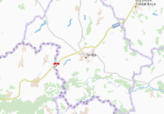 Mapa Goncharovka
