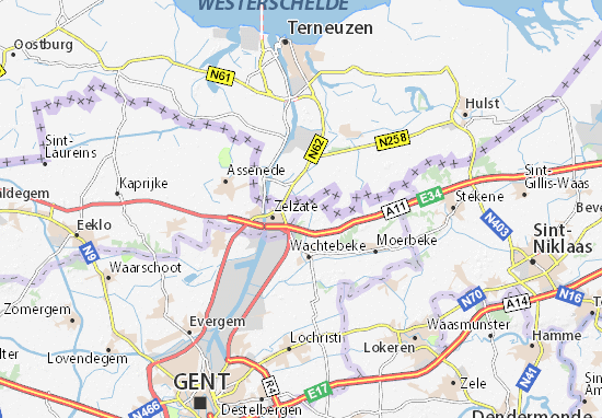 MICHELIN-Landkarte De Venne - Stadtplan De Venne - ViaMichelin