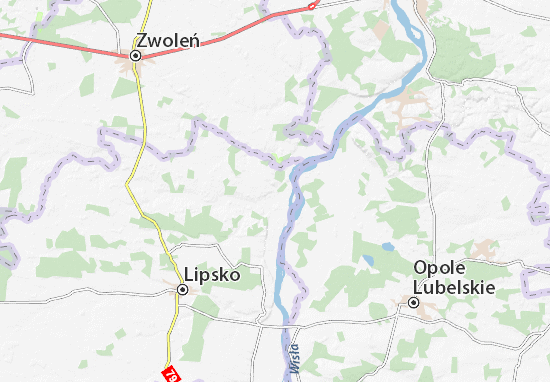 Chotcza-Józefów Map