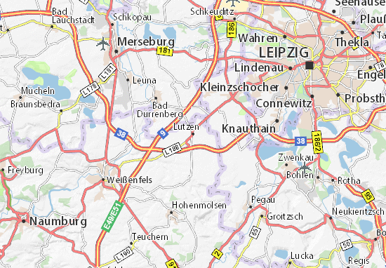 Lützen Map