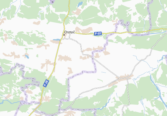 Mapa Rakivshchyna