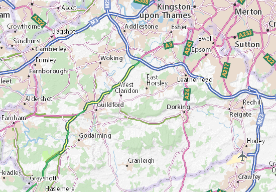 Mapa West Horsley