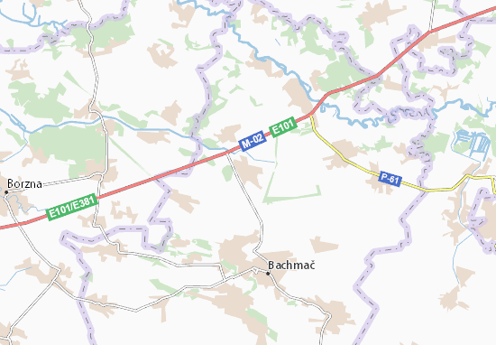 Horodyshche Map