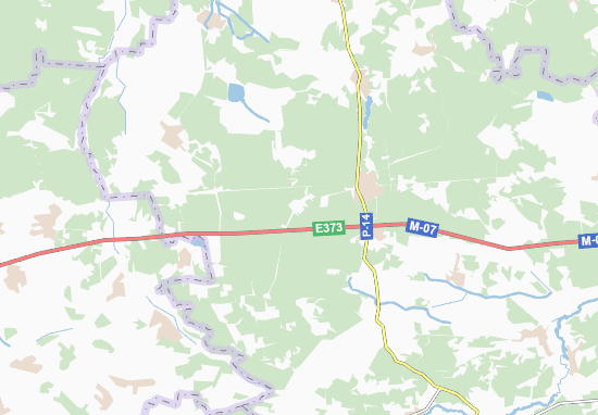 Mapa Cherevakha