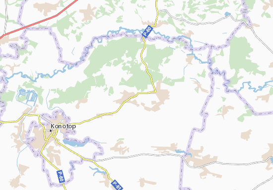 Karte Stadtplan Bochechky
