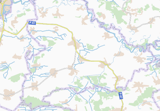 Mapa Zhukivka