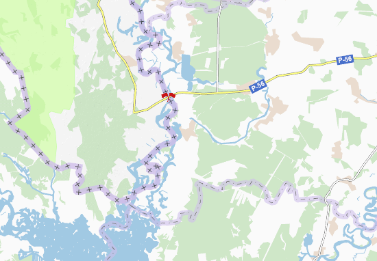 Karte Stadtplan Dniprovs&#x27;ke