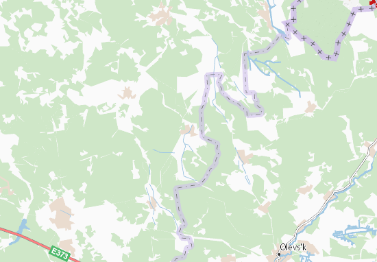 Mapa Bilovizh