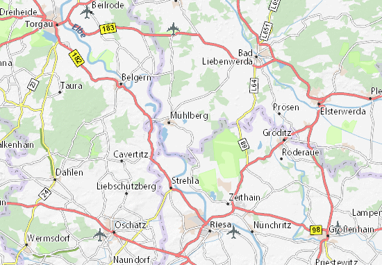 MICHELIN-Landkarte Altenau - Stadtplan Altenau - ViaMichelin