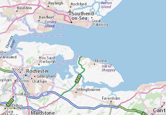 Sheerness Map