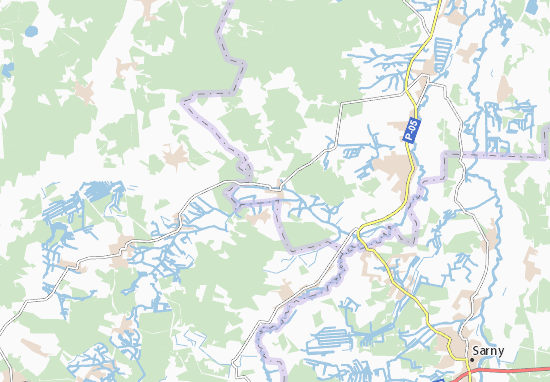 Osova Map