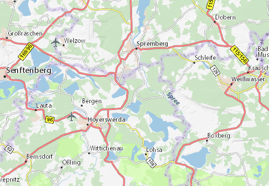 Kaart Plattegrond Burgneudorf