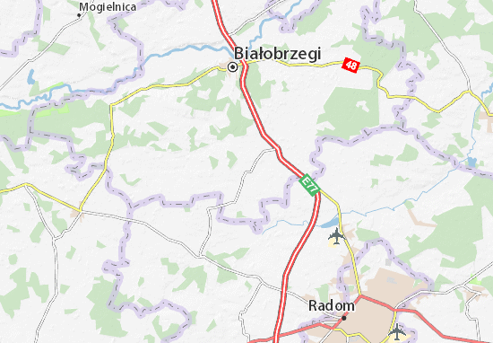 Karte Stadtplan Stara Błotnica