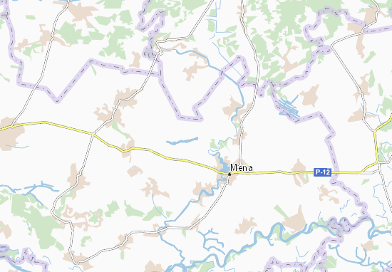 Karte Stadtplan Danylivka