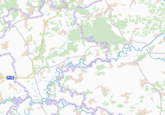 Karte Stadtplan Zmitniv