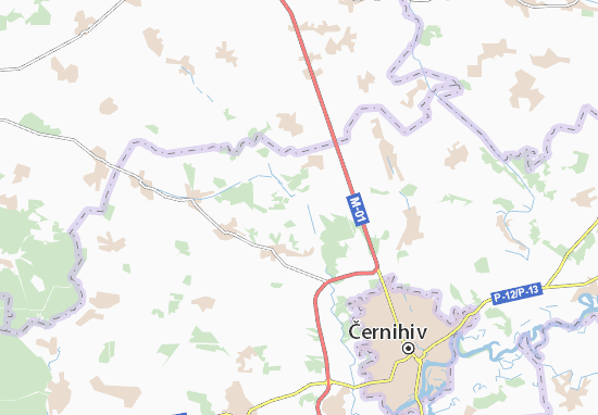 Karte Stadtplan Yur&#x27;ivka