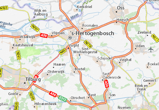 Mapa Sint-Michielsgestel