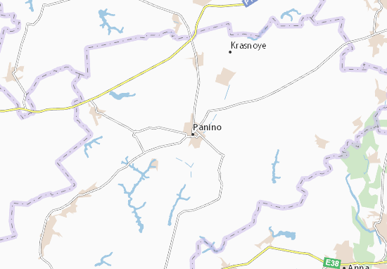 Karte Stadtplan Panino