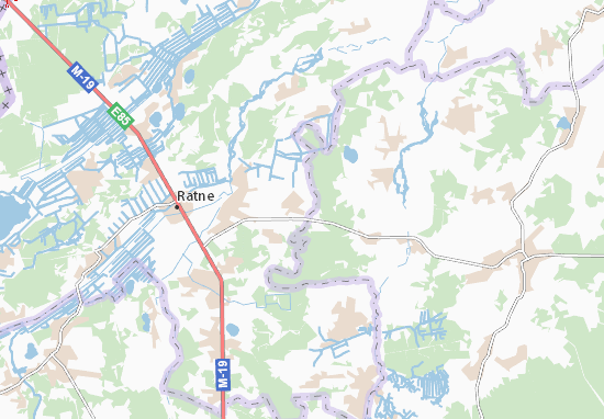 Karte Stadtplan Postupel&#x27;