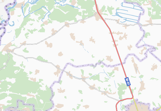 Karte Stadtplan Trudove