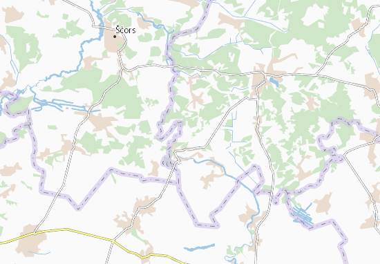 Mapa Kyrylivka