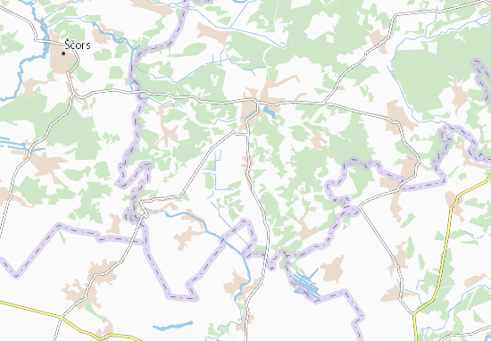 Karte Stadtplan Tyutyunnytsya