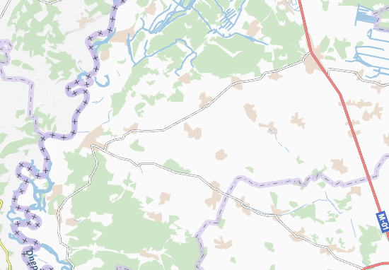 Karte Stadtplan Velykyi Zliiv