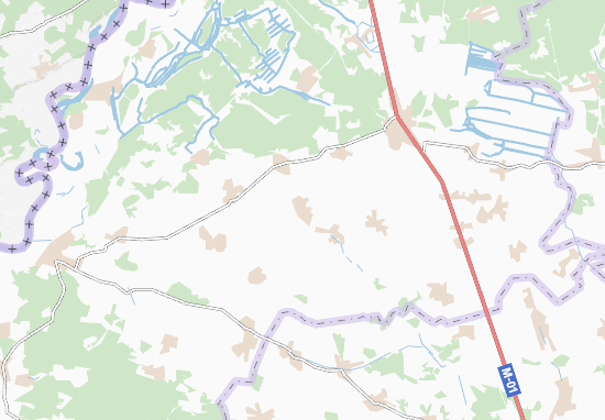 Mapa Kraskivs&#x27;ke