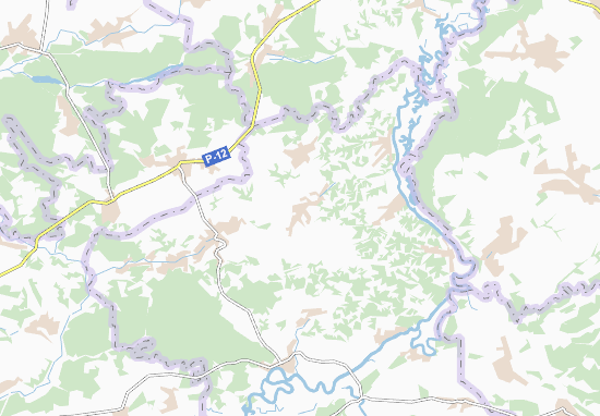 Mapa Krysky