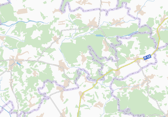 Karte Stadtplan Reimentarivka