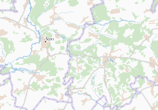 Mapa Sosnivka