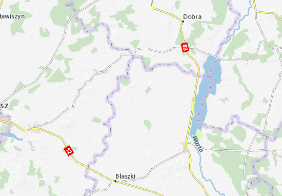 Karte Stadtplan Goszczanów