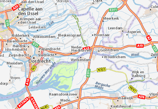 Neder-Hardinxveld Map