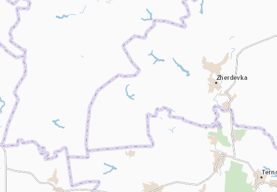 Mapa Žerdevka